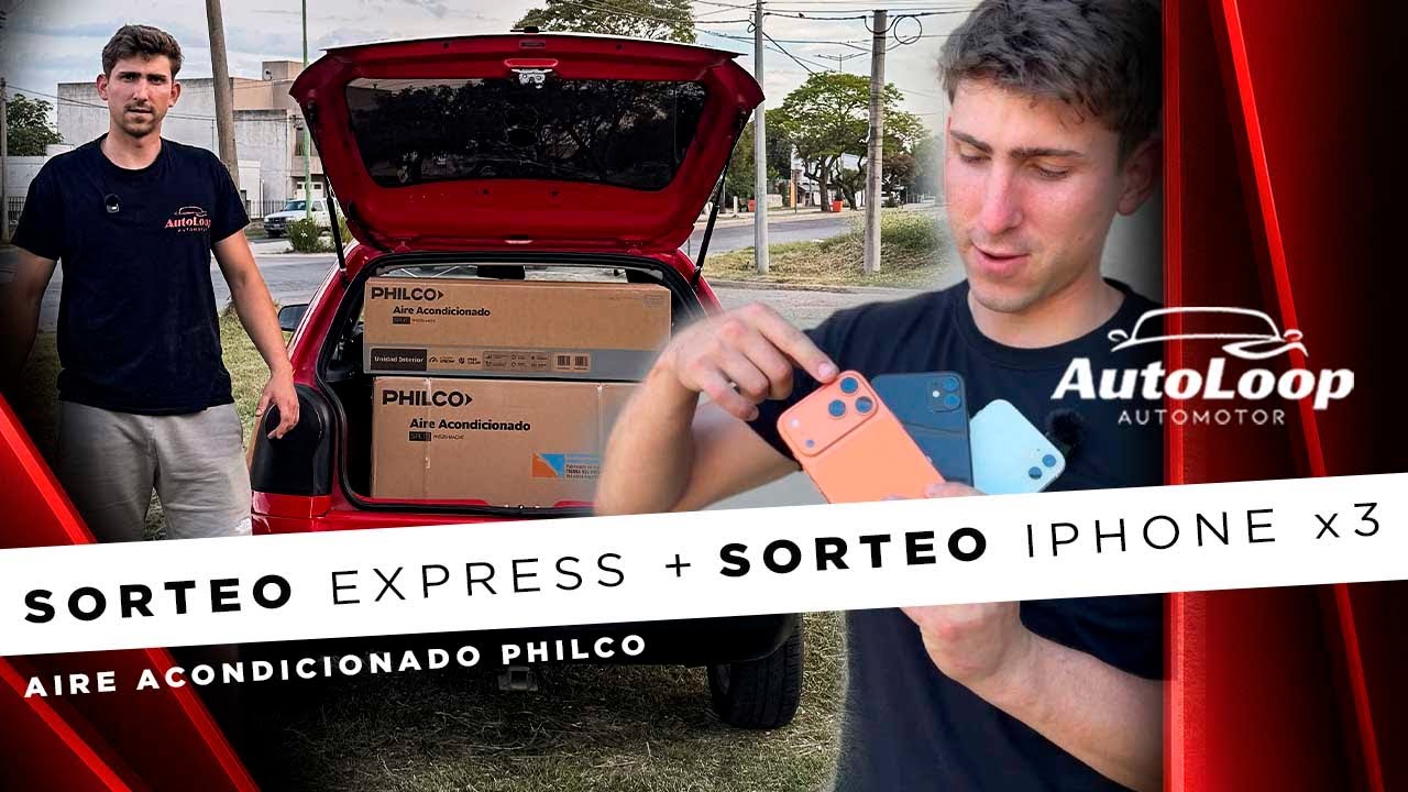 EN VIVO: Sorteo Triple iPhone 17 + Aire Acondicionado Philco | AutoLoop &ndash; 10/11/2025