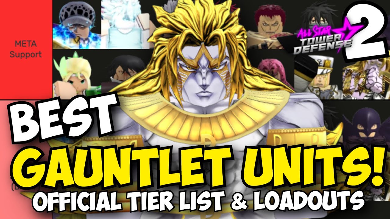 New Best Gauntlet Mode Units in ASTD! Best Loadouts + Tier List (Official)