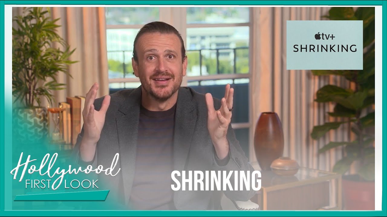 SHRINKING (2023) | Interviews with Jason Segel and Christa Miller on their show