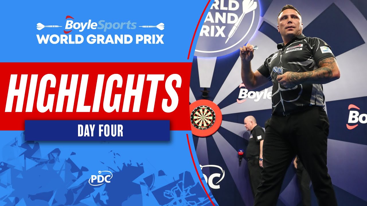 NEEDLE ON STAGE! 👀 | Day Four Highlights | 2022 BoyleSports World Grand Prix