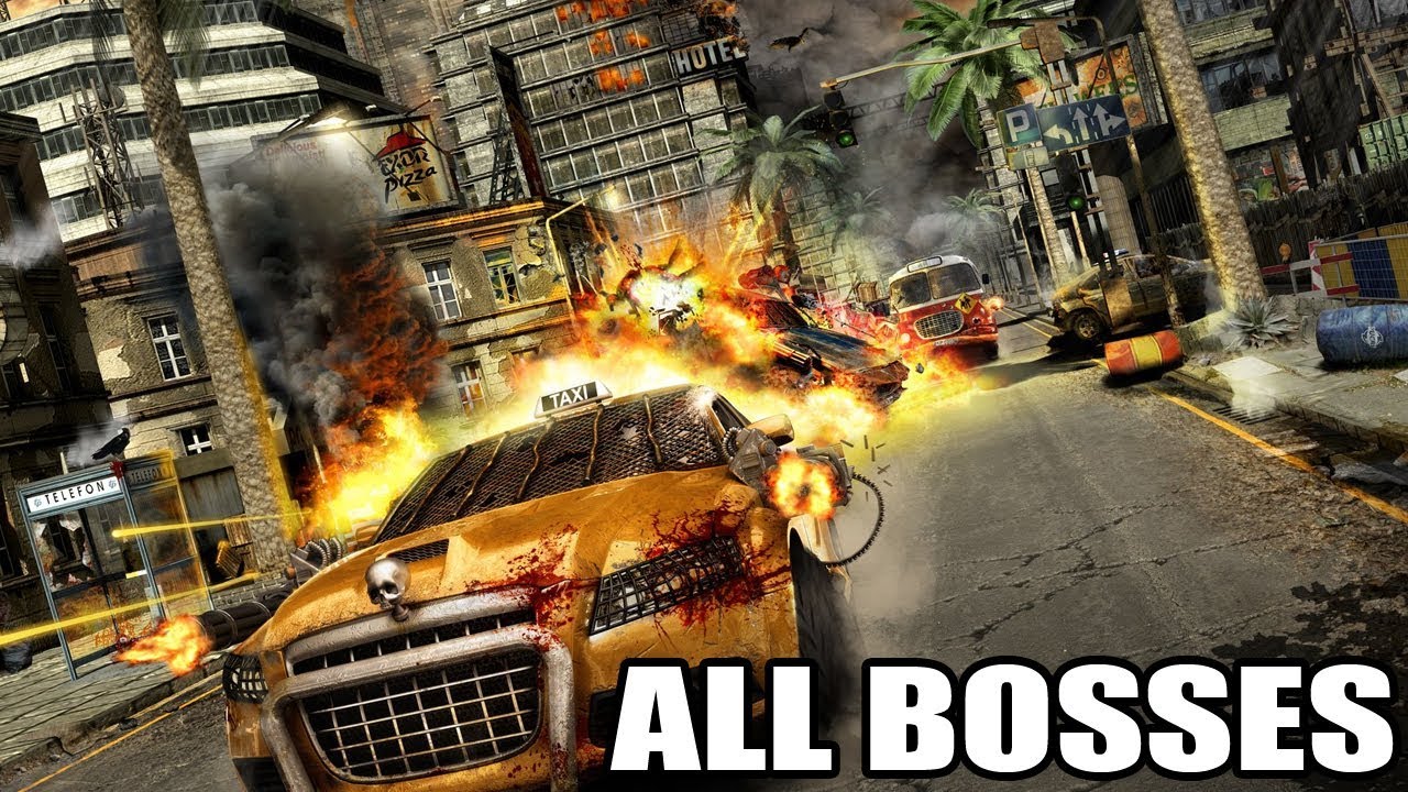 Zombie Driver HD - All Bosses (With Cutscenes) HD 1080p60 PC