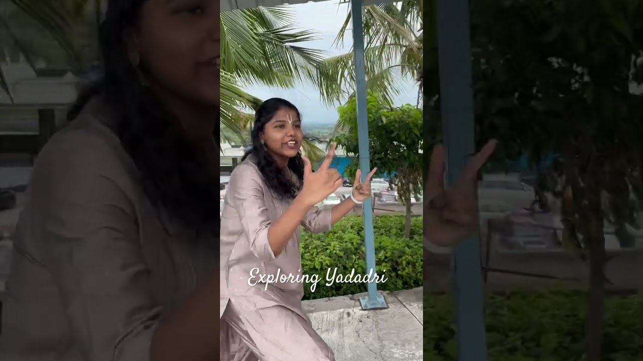Exotic visuals @ Yadadri with family