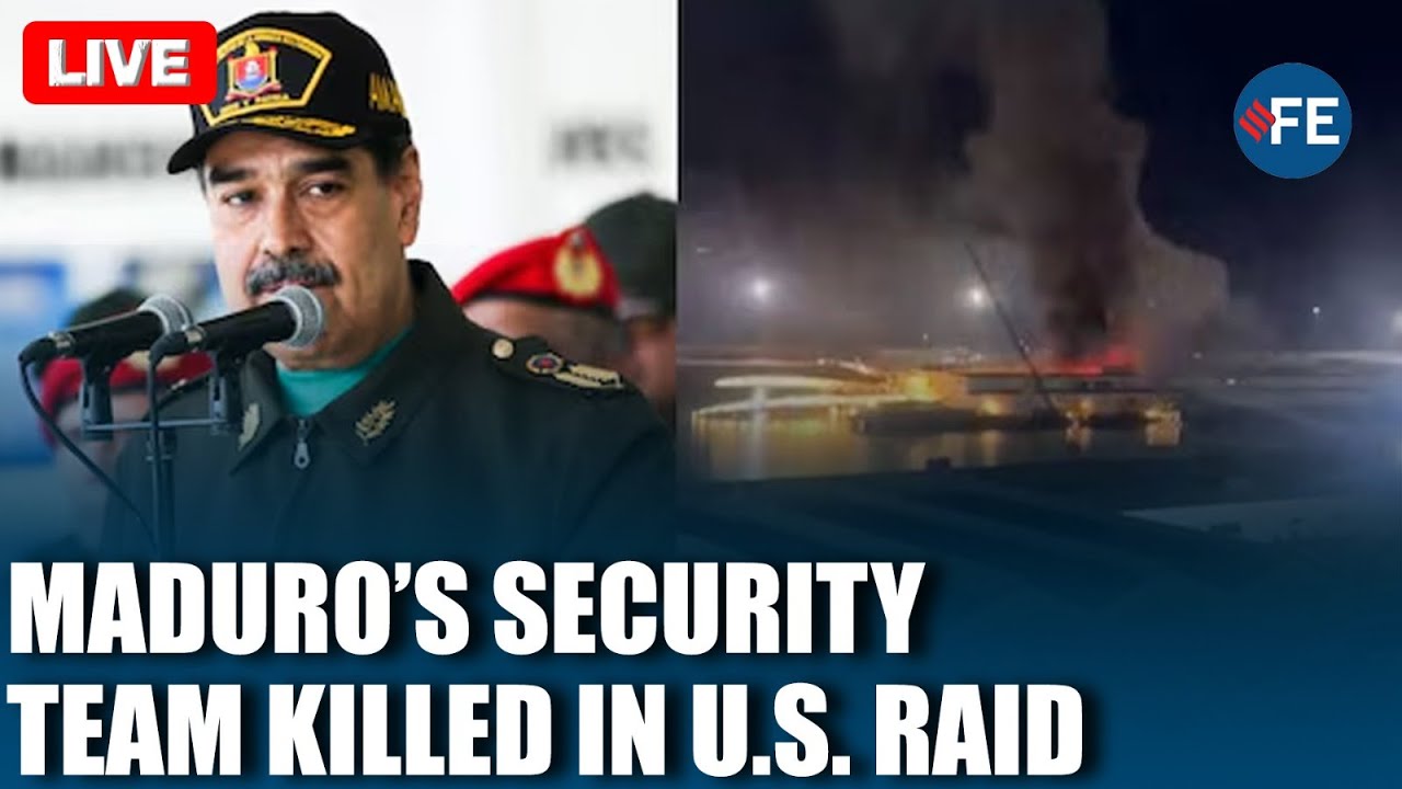 LIVE: U.S. Raids KILL Maduro’s Security Team, Venezuela Defence Minister Says