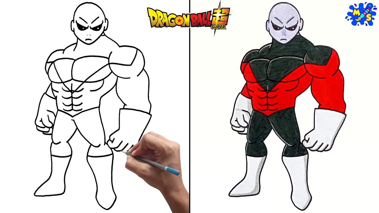 Jiren Drawing || How to Draw Jiren Full Body from Dragon Ball Super