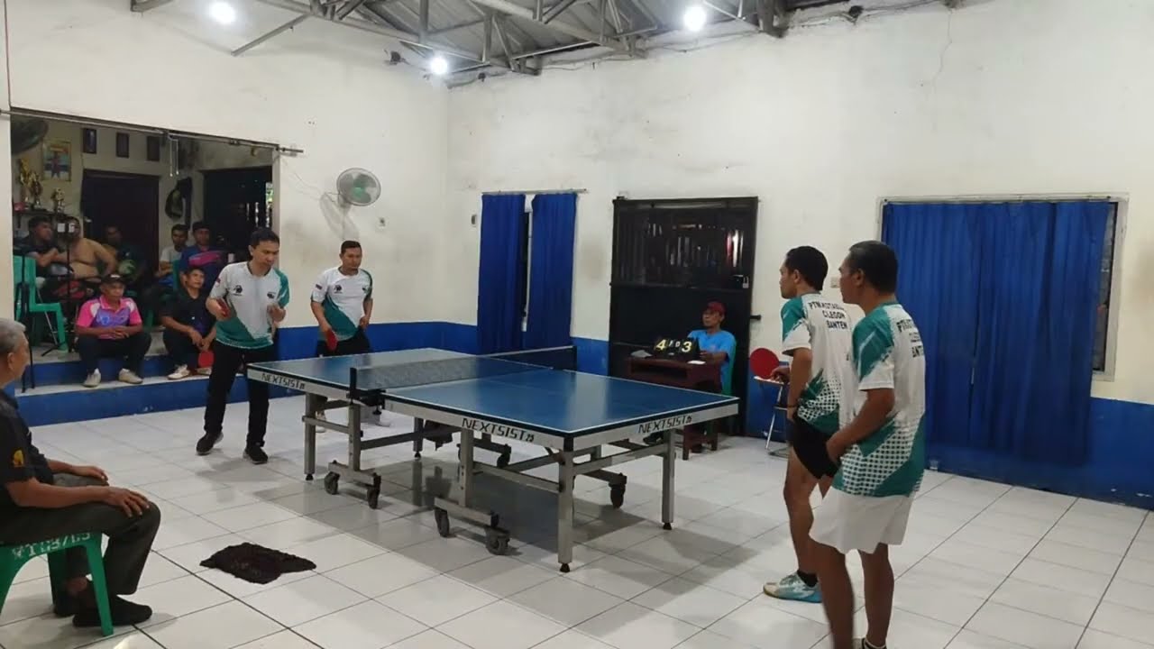 LIVE Babak Final Ganda PTM Kotabumi Moristo dan RT Ucup vs Dulloh dan Sutrisno