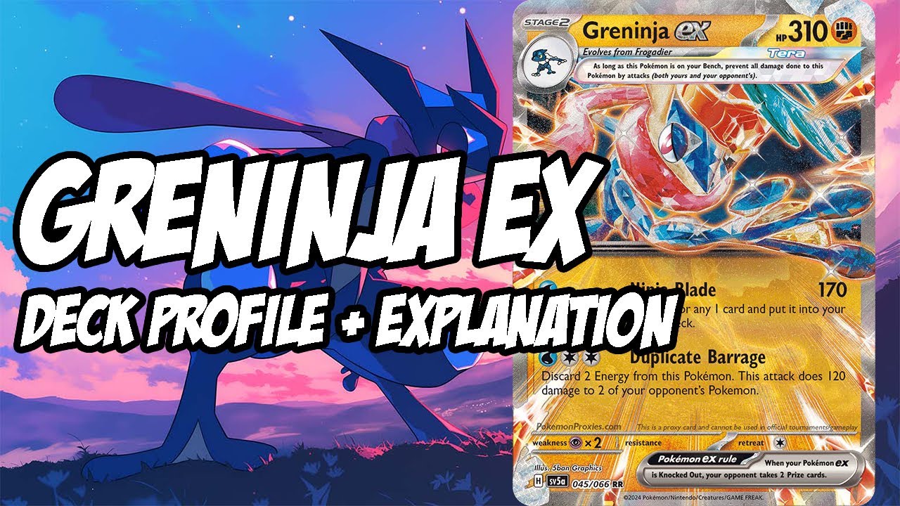 Greninja Ex Deck Profile + Explanation