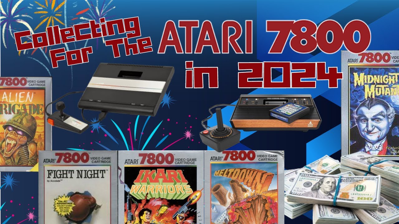 Collecting for the Atari 7800 in 2024! How Expensive is it?