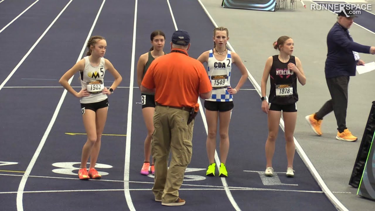 Girls 5000m Section 1- Spokane High School Invitational 2026 [Full Race Replay]