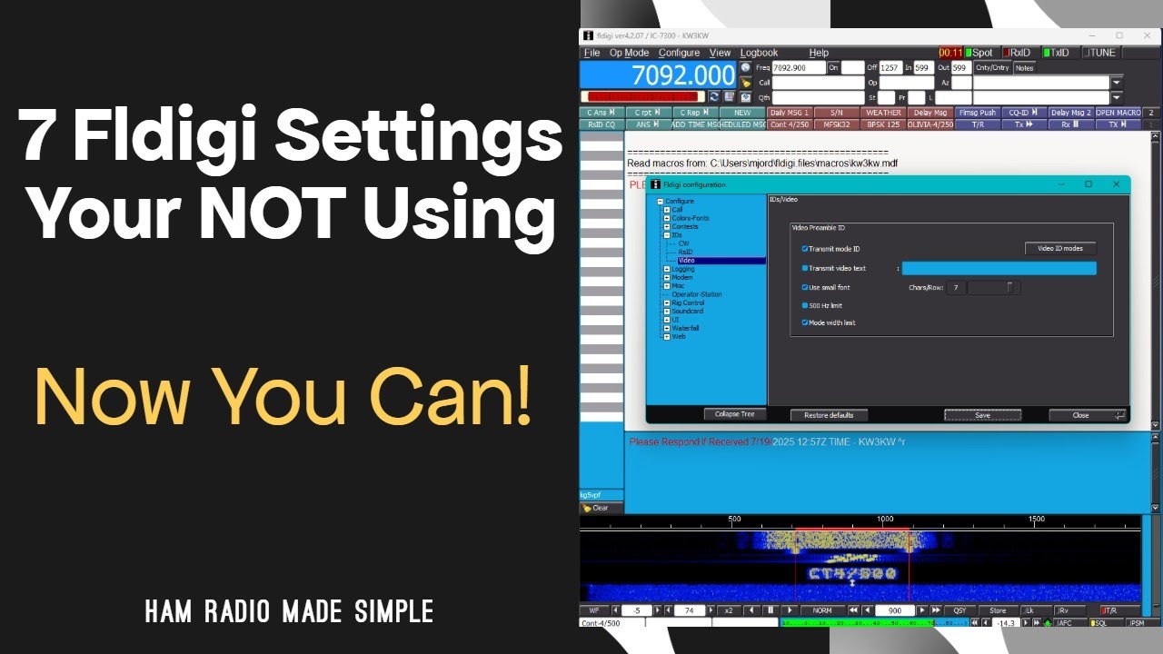 7 Fldigi Settings For Advance Users