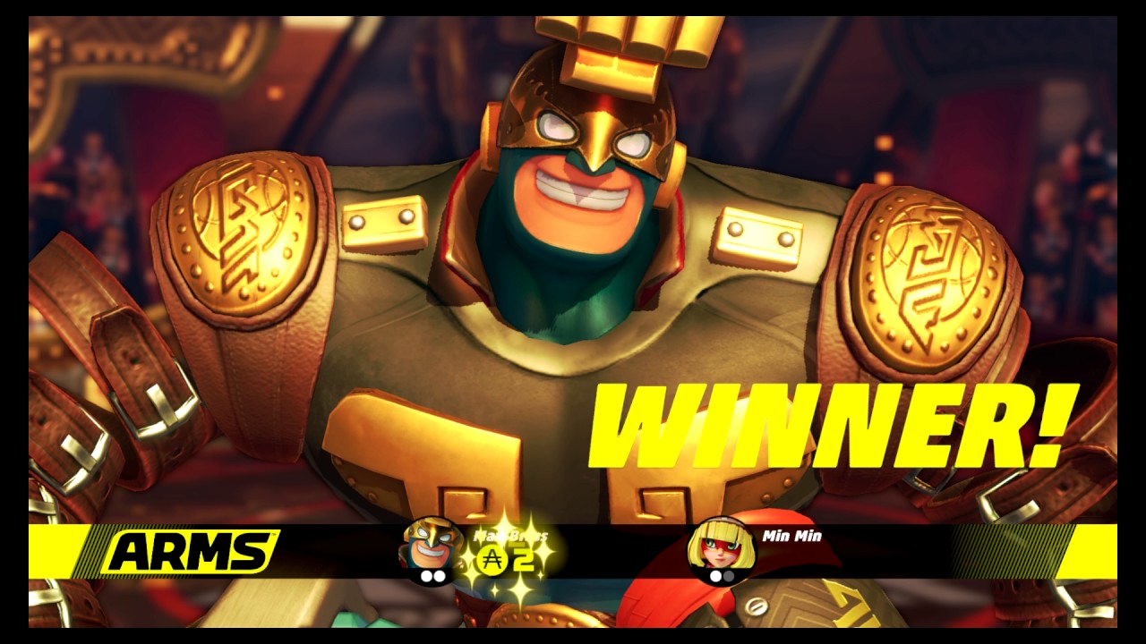 [Switch] ARMS - Max Brass / Hedlok playtest