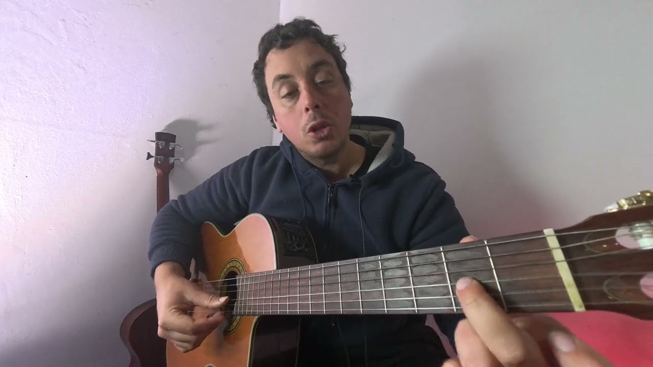 come suonare l'accordo di La sus4 sulla chitarra