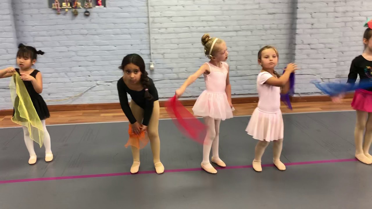 Rhythm in the Scarves dance