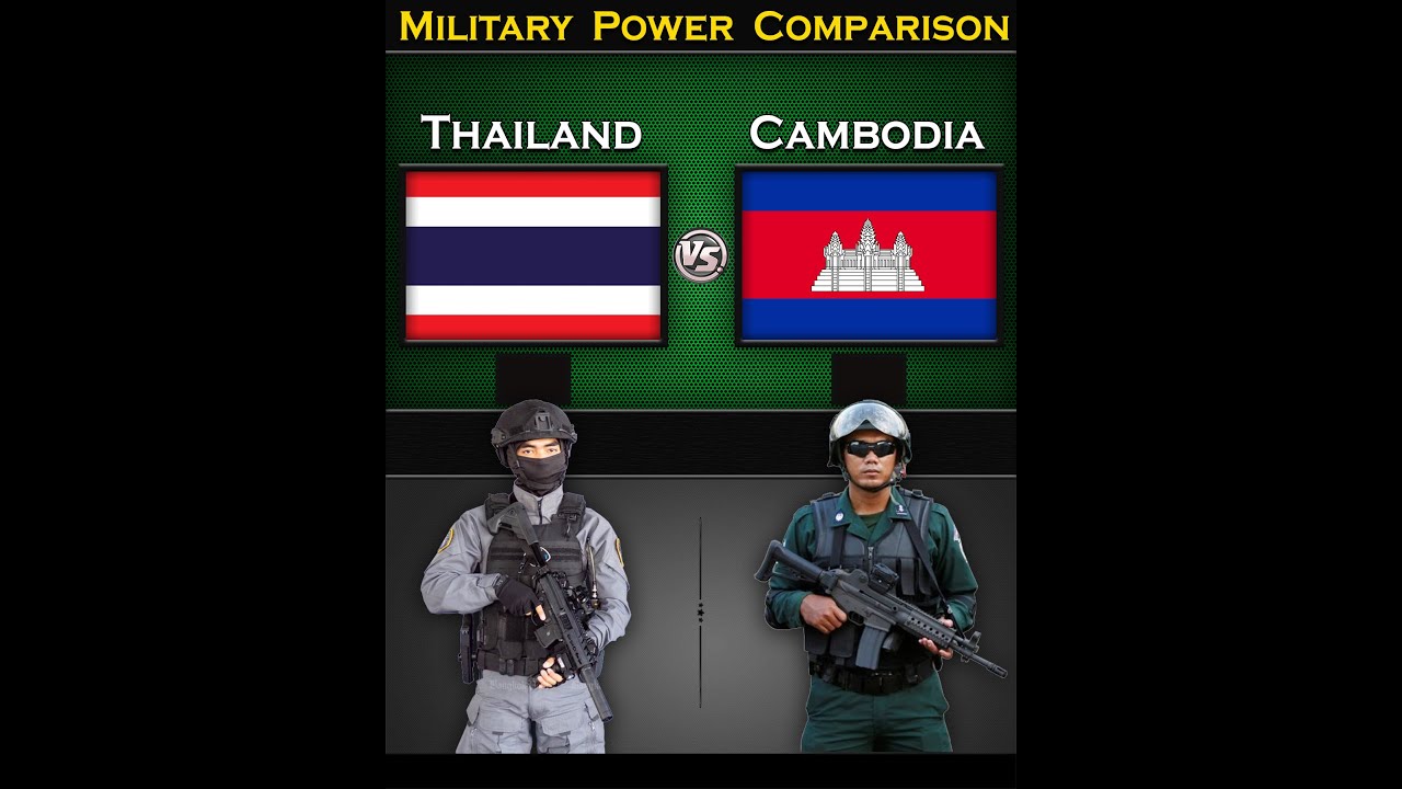 Thailand vs Cambodia | Military Power Comparison 2025