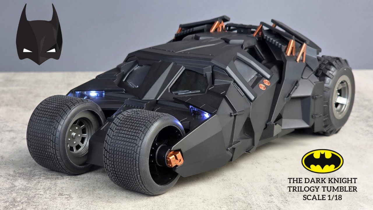 HD Miniature | The Dark Knight Trilogy Tumbler 1/18 Scale Model