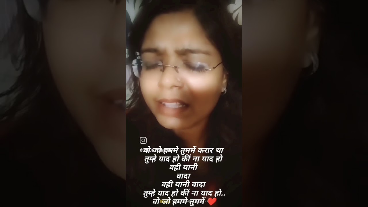 wo jo hmme tumme karar tha |shrutiverma|begumakhtar#bollywoodsongs #ghazal#begumakhtar