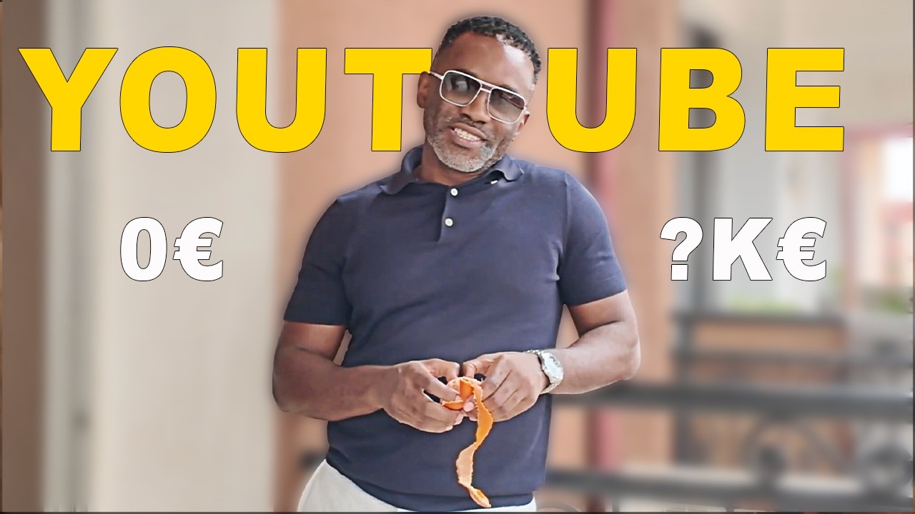 je fais ça pour devenir un créateur de contenu youtube à 140 000 abonnés depuis l'Afrique
