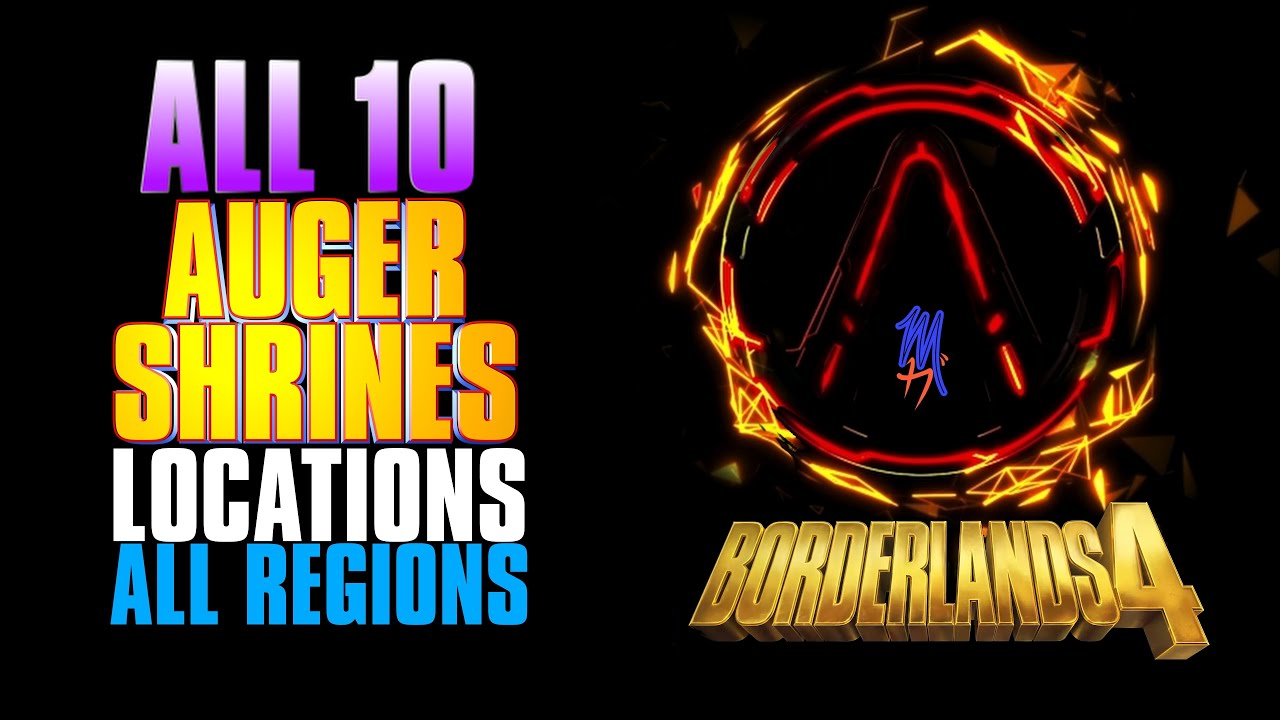 Borderlands 4 | All 10 Auger Shrines Locations | Exclusive to Terminus Range Region