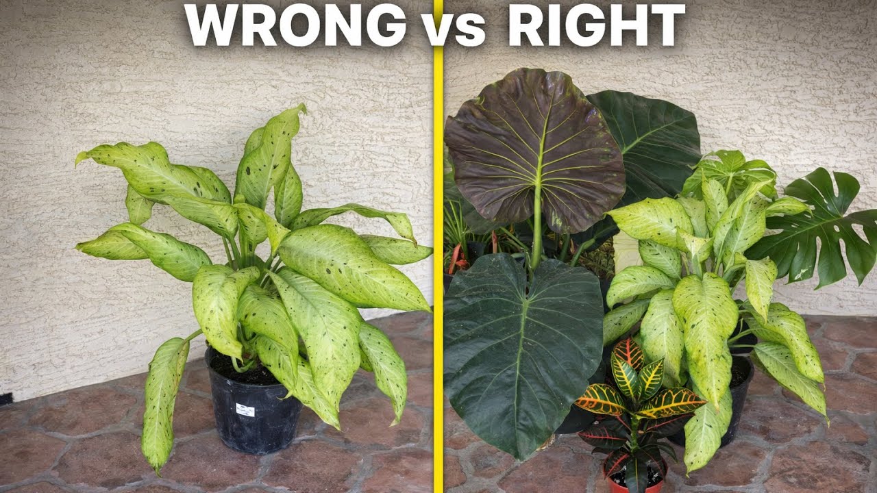 Why Tropical Plants Fail on Patios (Before & After)