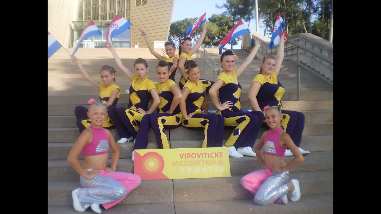 Virovitičke mažoretkinje EP 2011 Juniorke mini mix
