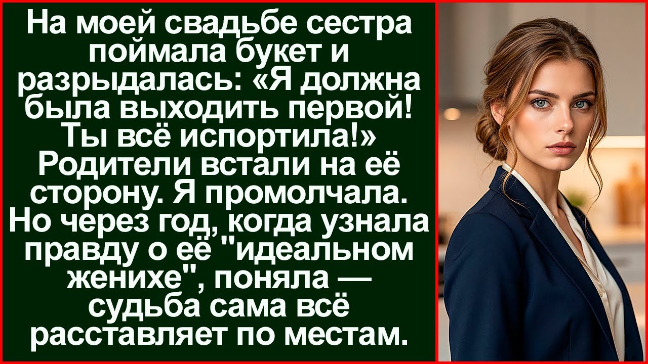Сестра рыдала от зависти на моей свадьбе. Через год её «идеальный жених» показал истинное лицо