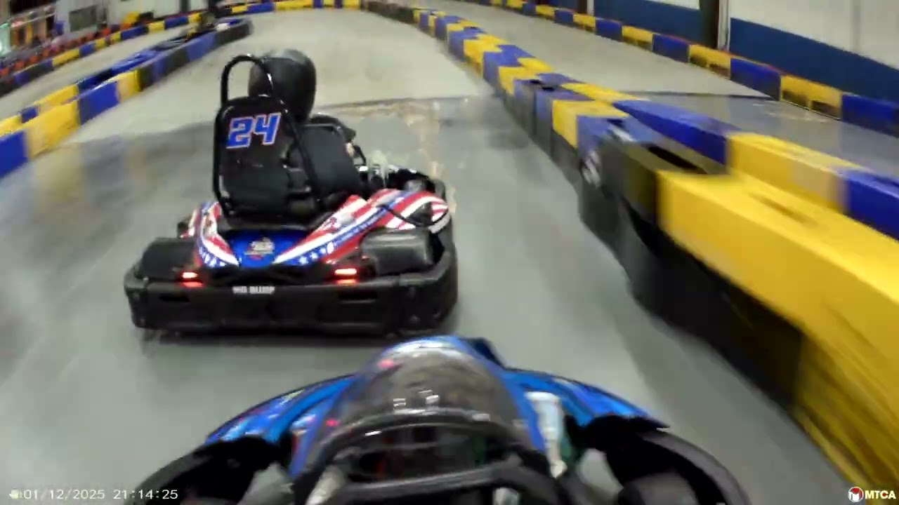 GRGP Heat Race 2 Ending Laps  12 01 25