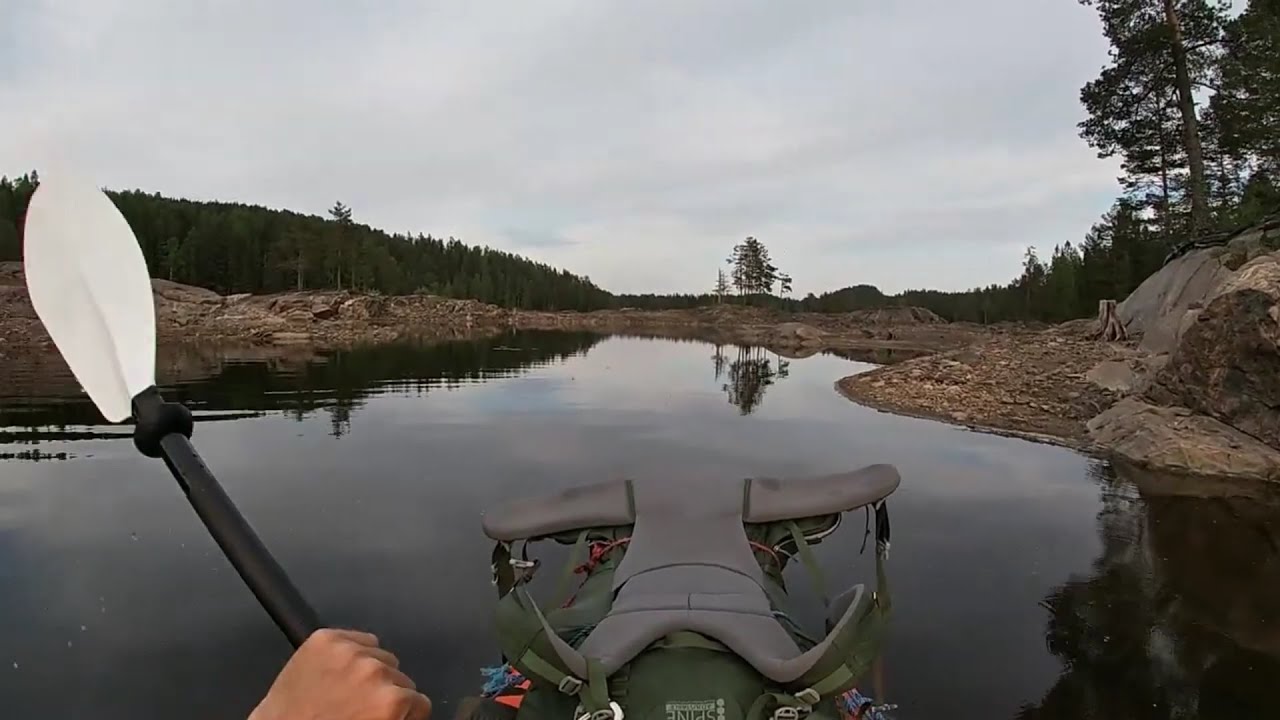 Østmarka rundt med packraft