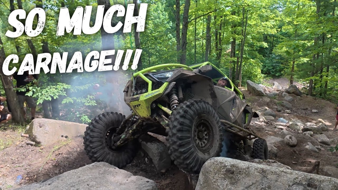 Biggest SxS Party Begins! RZR Drives Off A Cliff on Day 1 of CRASHAPALOOZA 5.0