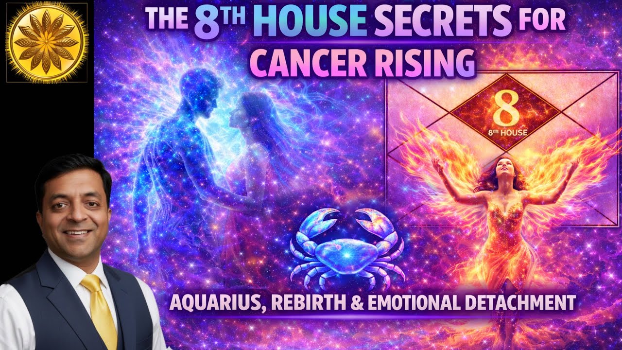 The 8th House Secrets for Cancer Scorpio, Pisces - Rebirth & Emotional Detachment