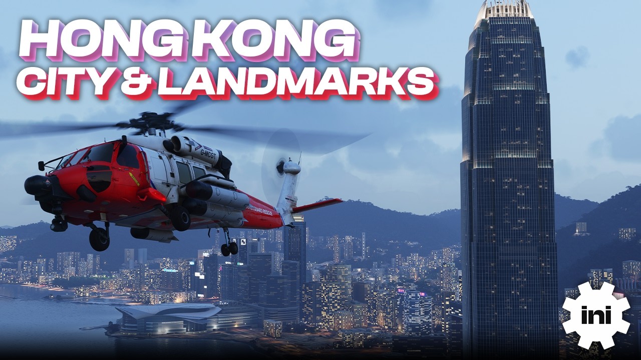 iniBuilds Hong Kong City & Landmarks | Microsoft Flight Simulator