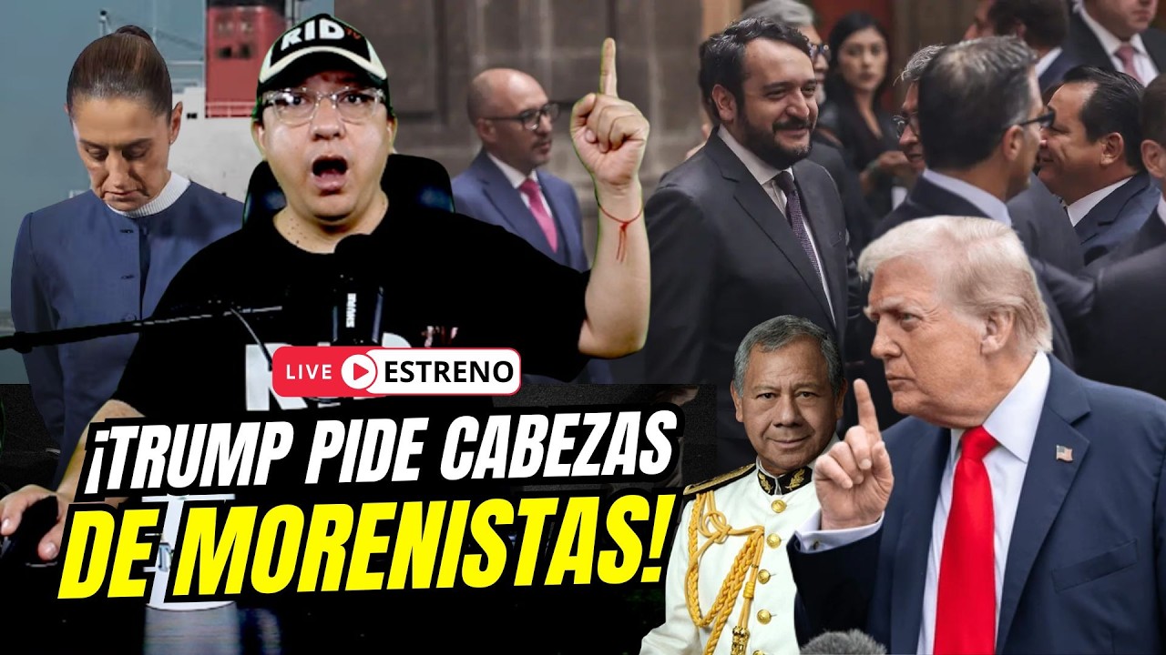 Solicitud de TRUMP cimbra hasta Palenque! EUA exige a CLAUDIA actuar VS el hijo de AMLO: 
