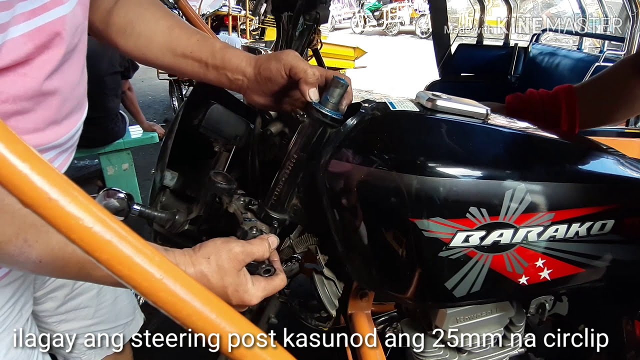 KAWASAKI BARAKO | KNUCKLE BEARING REPLACEMENT FOR STEERING
