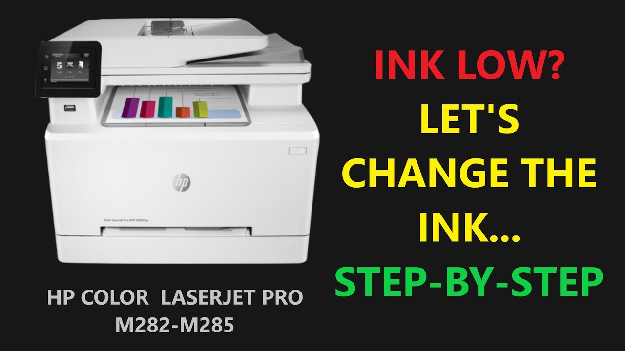 How to Replace Ink on HP Color LaserJet Pro MFP M282 (2023)