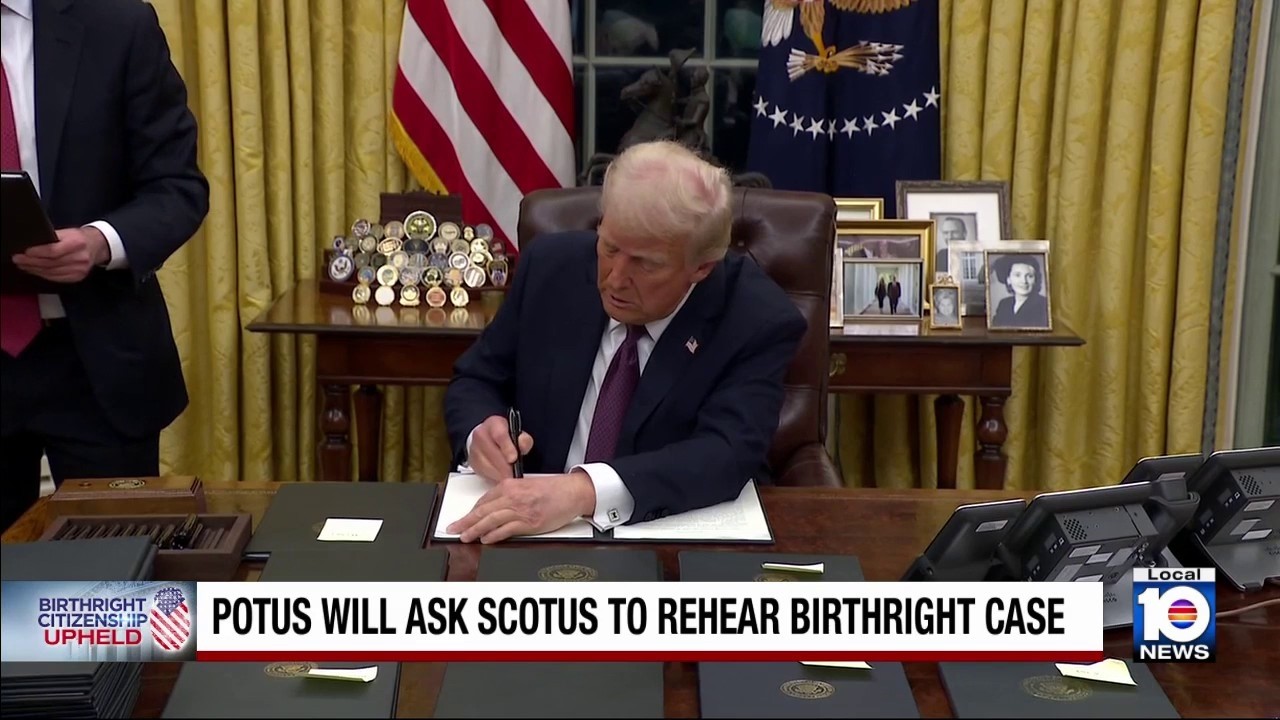 Трамп намерен просить Верховный суд пересмотреть решение о сохранении права на гражданство по рож...