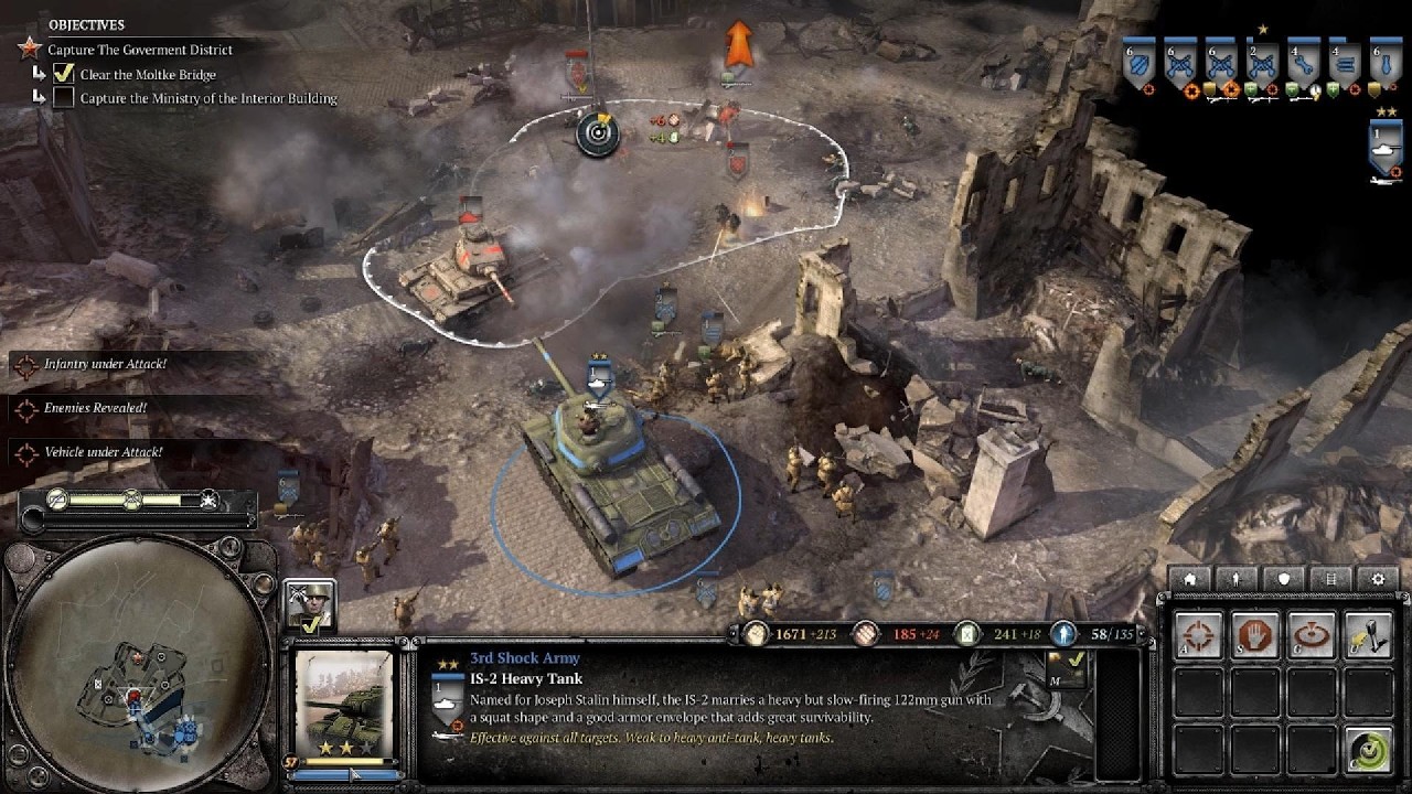 company of heroes 2 Gameplay   Part 14 Campaign Mission 14  -  The Reichstag