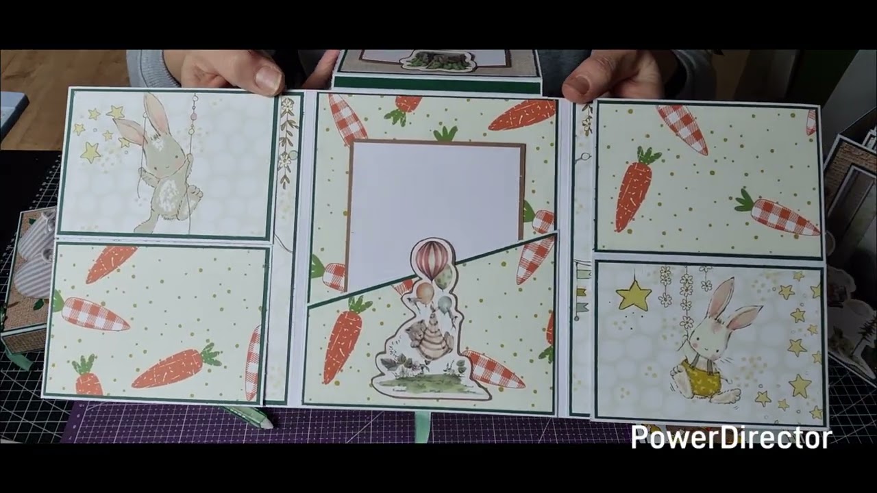 Présentation finale de l'album bébé boîte 