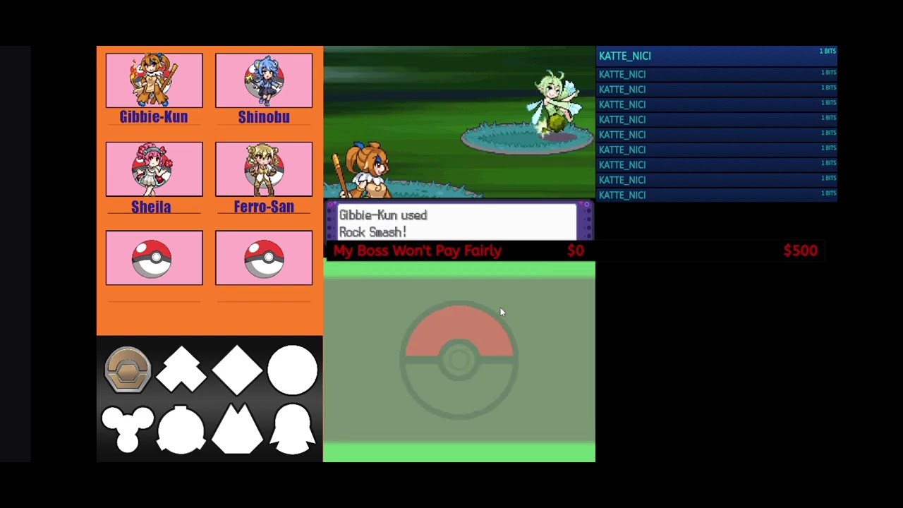 I Encounter a happy surprise in Eterna Forest playing Moemon
