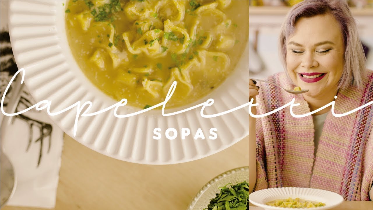 SOPA DE CAPELETTI | Sopas e Cremes