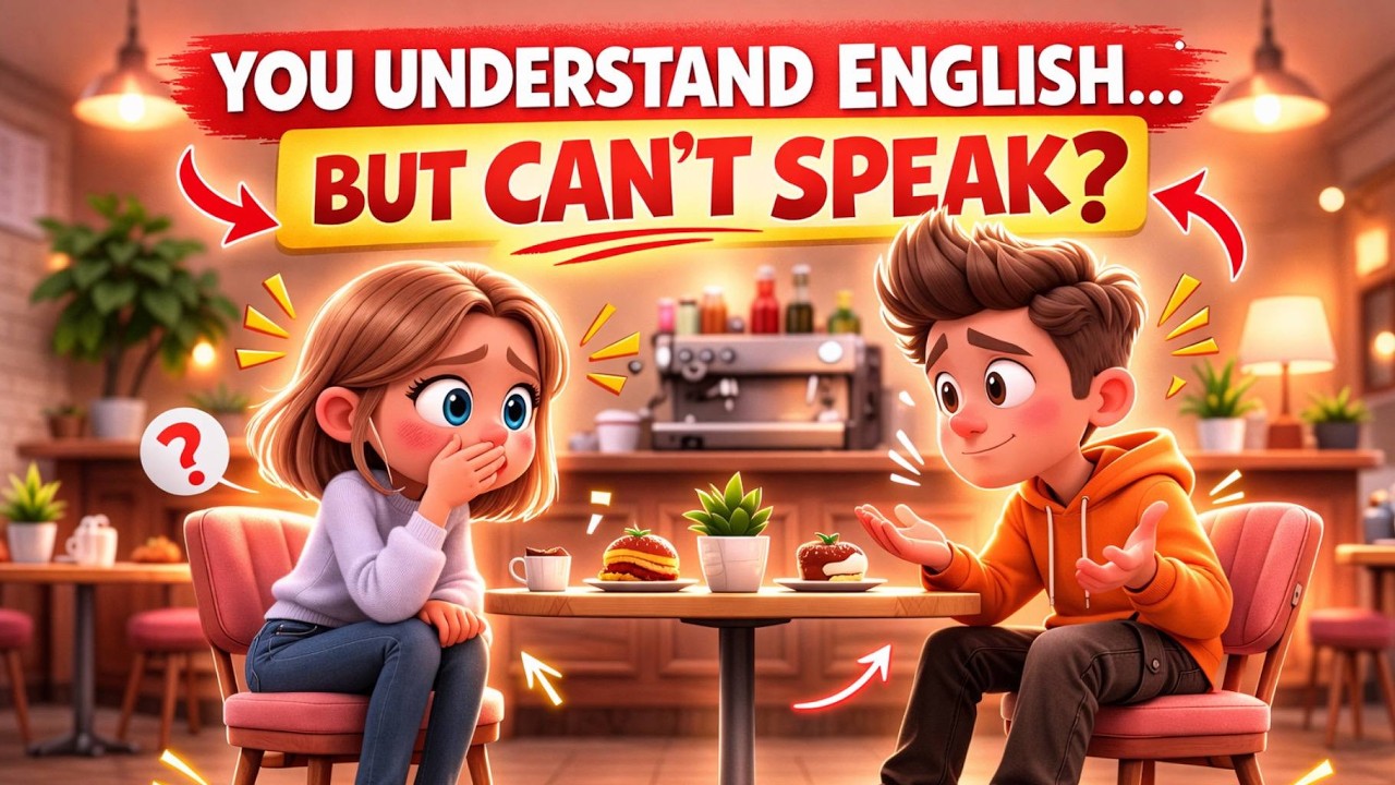 You Understand English… But Can’t Speak! Do This