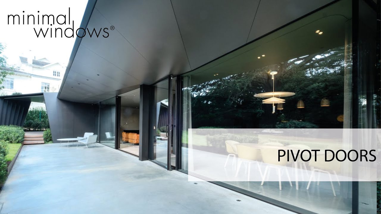 minimal windows | Pivot Door Base Details