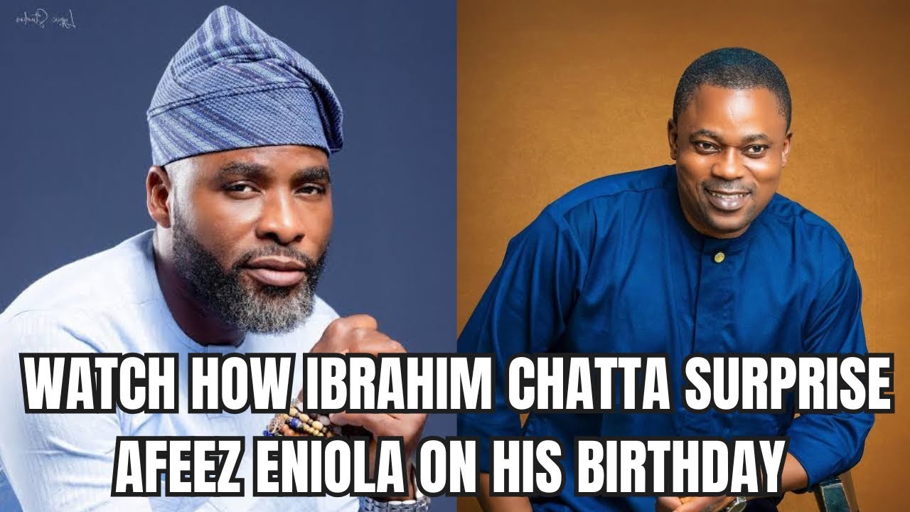 UNBELIEVABLE😭 WATCH HOW IBRAHIM CHATTA SURPRISE AFEEZ ENIOLA ON HIS BIRTHDAY,Yoruba Movie 2026 Drama