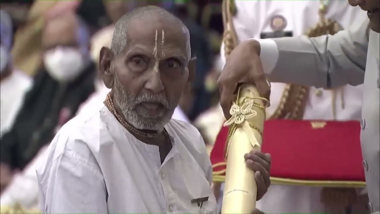 #padmashri #SwamiSivananda passed #president of India conferred in #Rashtrapati Bhavan in 2022