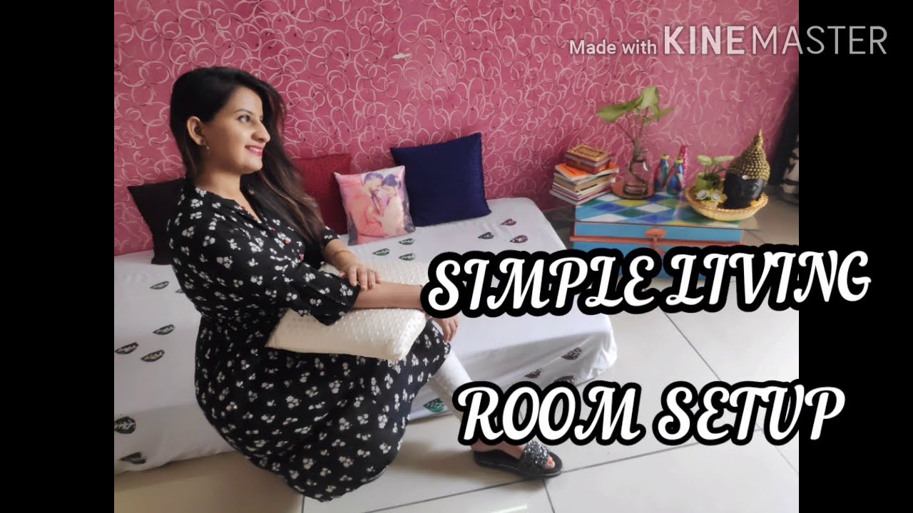 LIVING ROOM Decoration ideas ||WITHOUT SOFA || FLOOR SEATING|| #livingroom#floorseating#diy