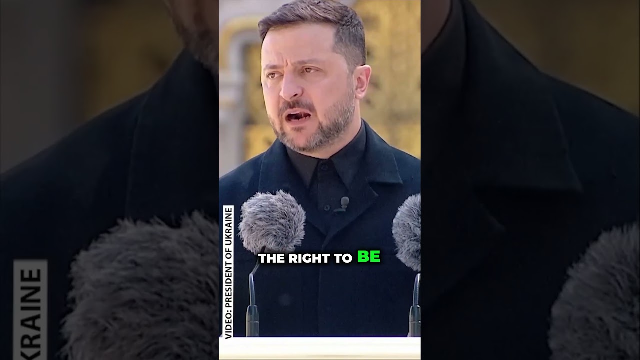 ⚡️Powerful Zelensky speech! Smashed Putin narratives and answered Poland #shorts