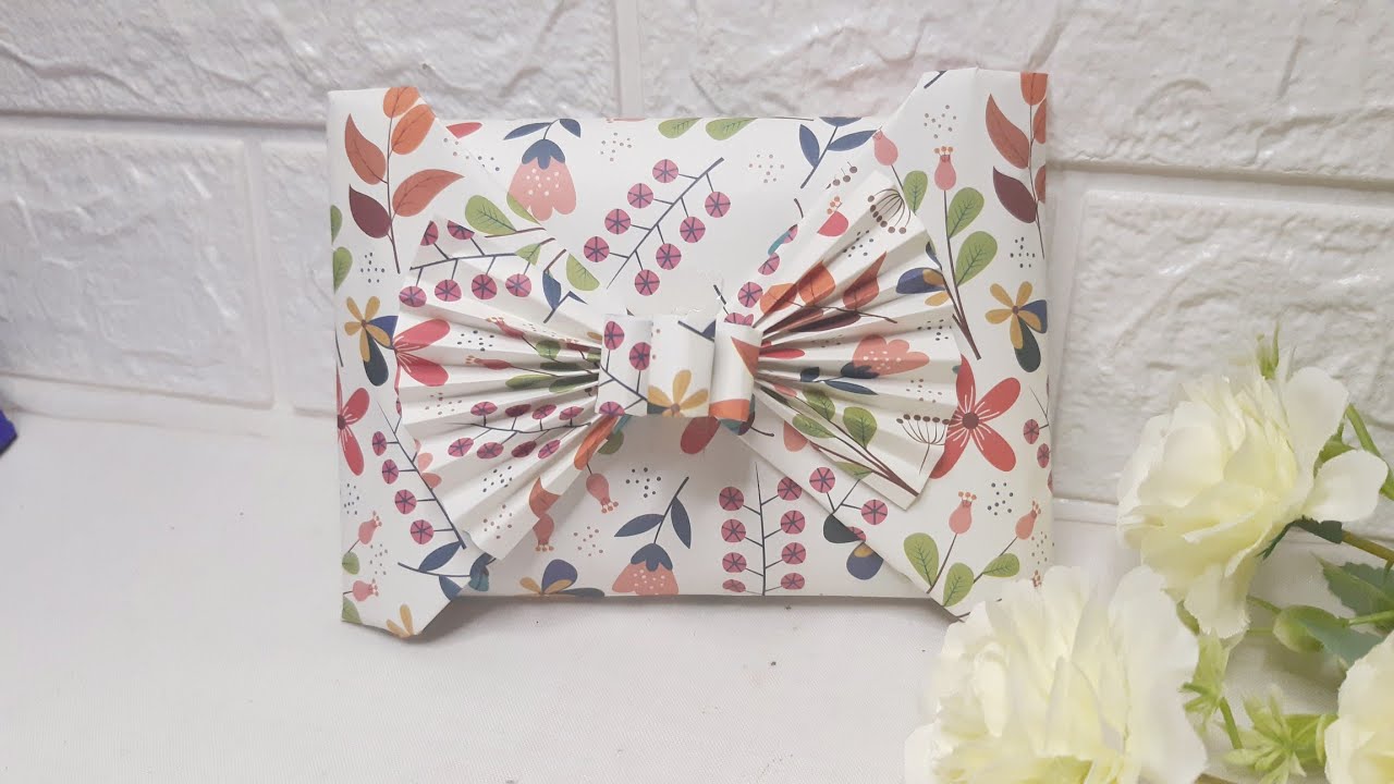 Cara Membungkus Kado Simple | Tanpa Kotak | Gift Wrapping | Easy Gift Wrapping @Patma Fatma