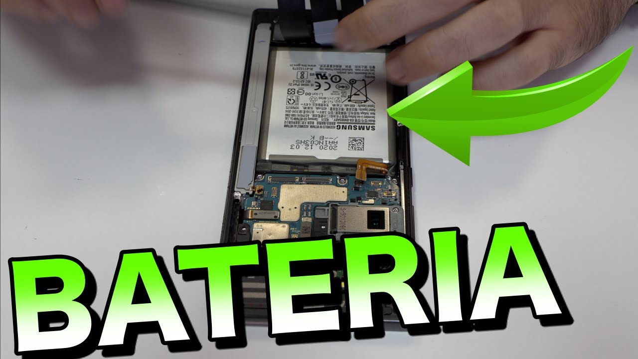 Samsung Note 20 Ultra Cambiar bateria🔋 100% Seguro