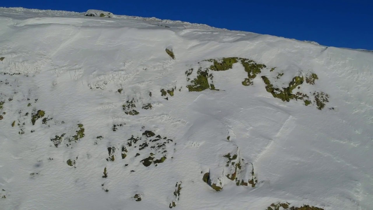 Winter wonderland flight over Uvdal