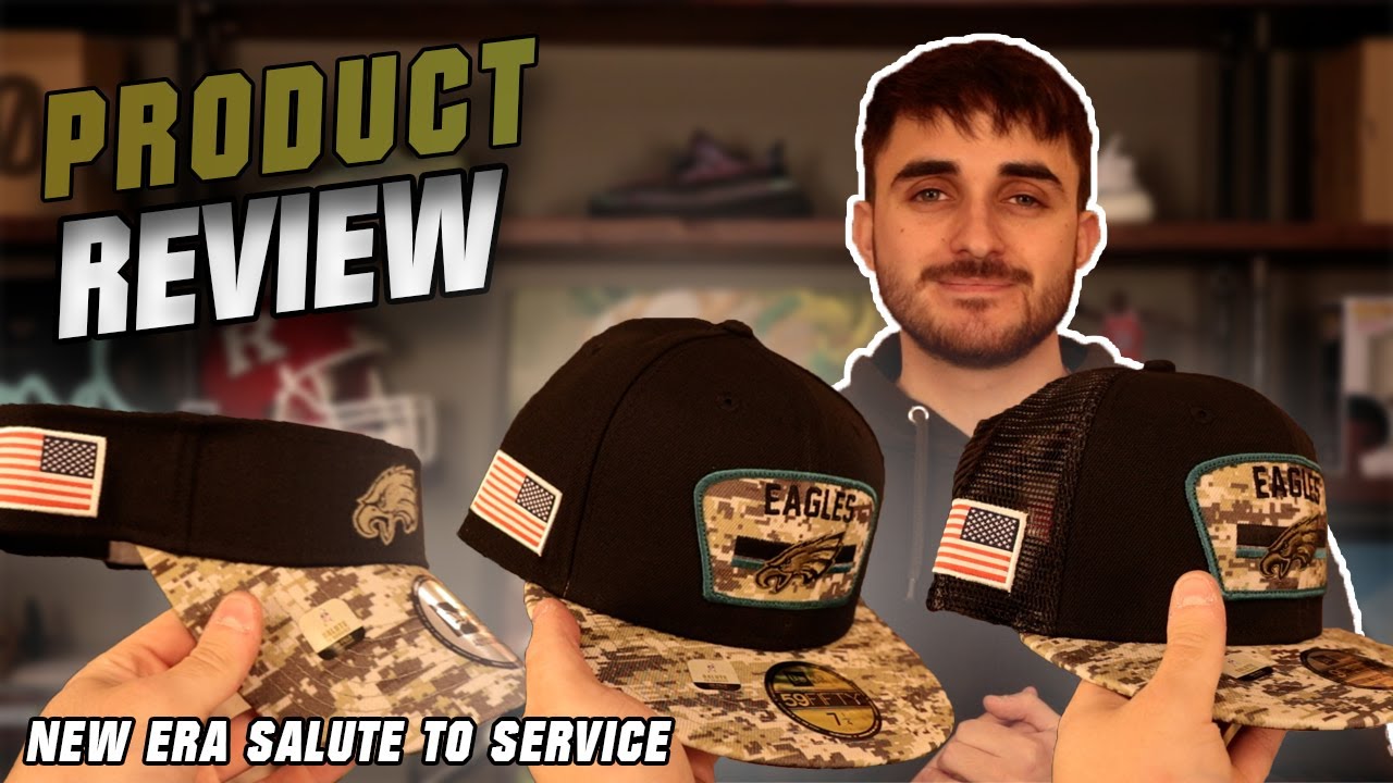 2021 NFL Salute To Service Eagles New Era Hats | Product Review