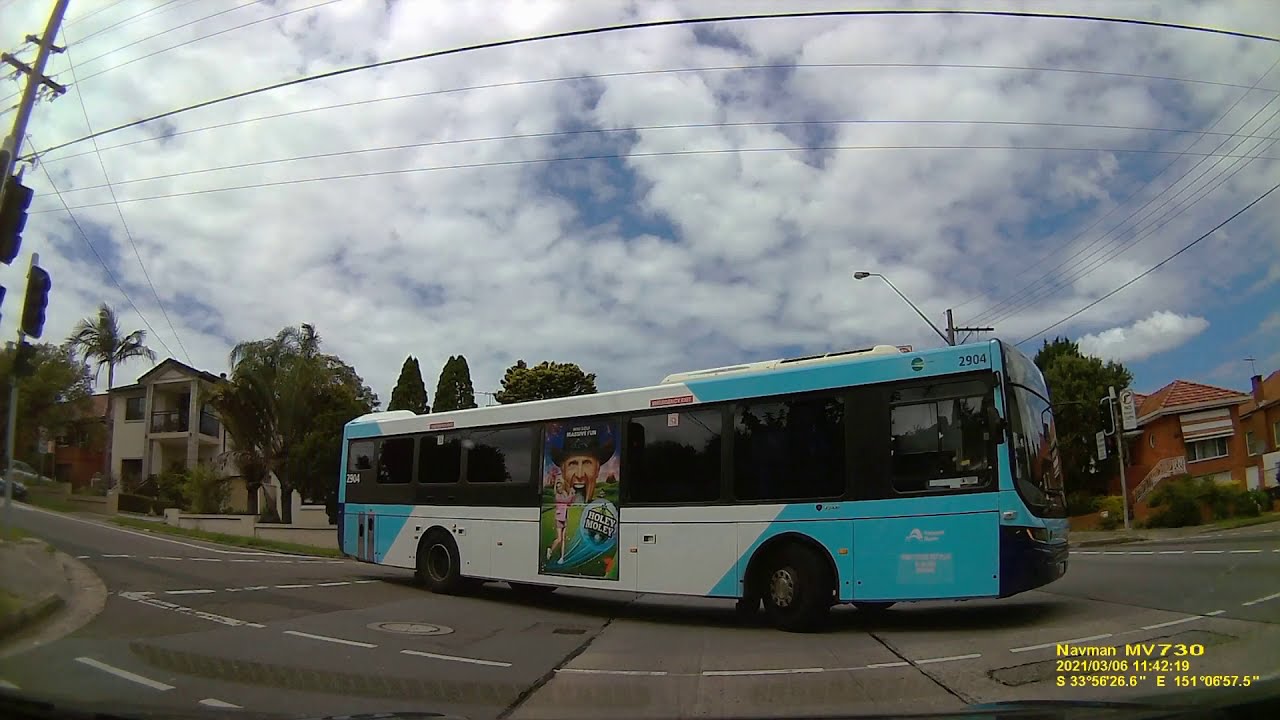 Realtime Driving Wiley Park to Mascot