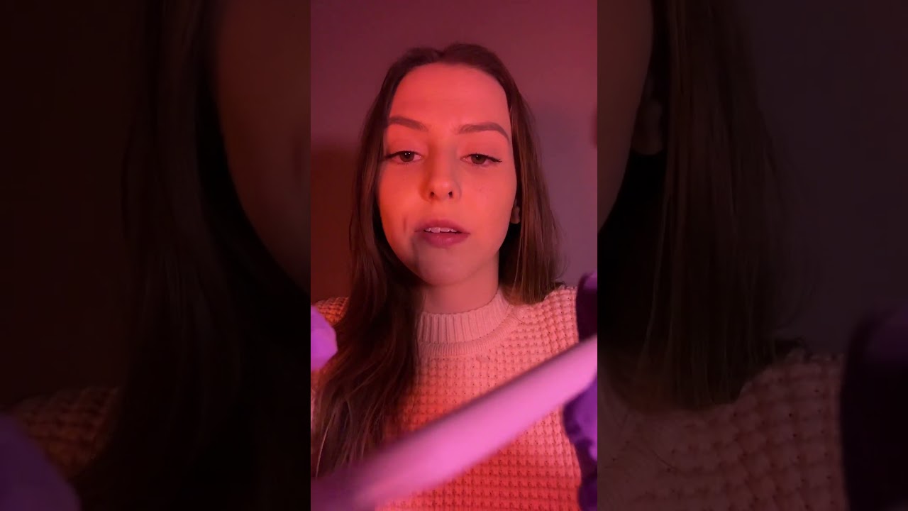 Quick ASMR Medical Exam ⏰💨 #asmr #asmrexam