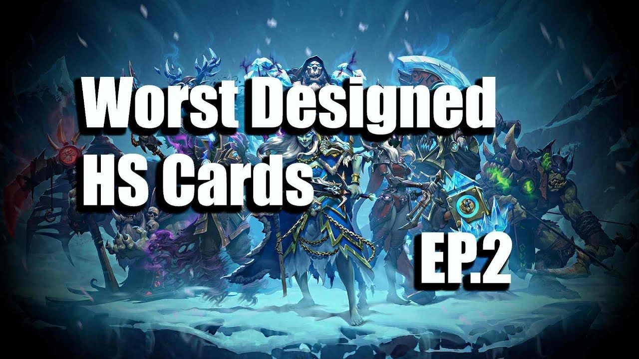 Worst Designed HS Cards Episode 2 [Gaara] [Hearthstone]